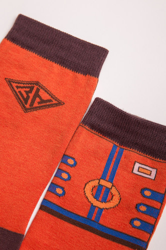 Носки ЗАПОРОЖЕЦ Тайна Третьей Планеты Скафандр-3 Красный фото 7