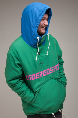 Куртка-Анорак CODERED Superblaster 2 CRS0011 (Ярко-Зеленый/Ярко-Синий, XS)