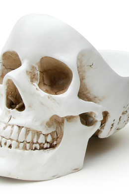 Органайзер для мелочей skull, белый Белый фото