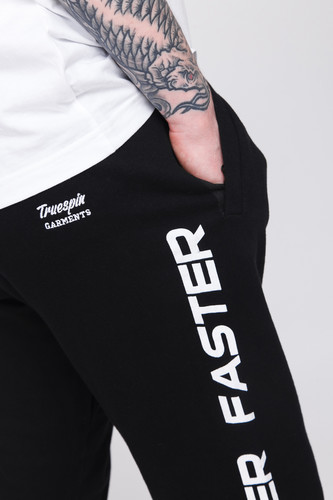 Брюки TRUESPIN Slogan Pants Deep Black фото 11