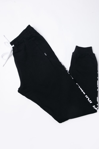 Брюки TRUESPIN Slogan Pants Deep Black фото 12