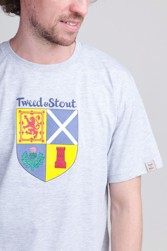 Футболка TWEED&STOUT Шотландия Серый фото 7