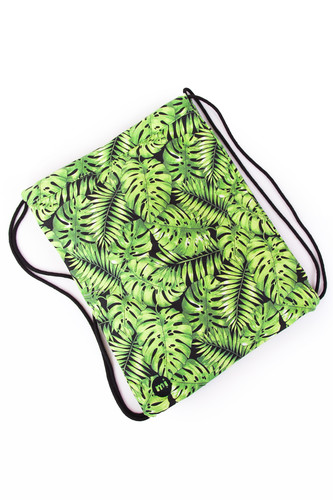 Сумка MI-PAC Kit Bag Tropical Leaf Black 013 фото 6