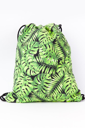 Сумка MI-PAC Kit Bag Tropical Leaf Black 013 фото 7