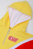 Толстовка SUKOVA женская Красный с желто-белой вставкой фото 6