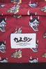 Рюкзак OLDY Черный/Демон-Дракон (бордовый) фото 4