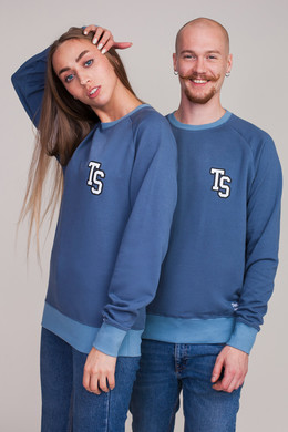 Толстовка TRUESPIN Sweatshirt #1 Bering Sea/Blue Shadow