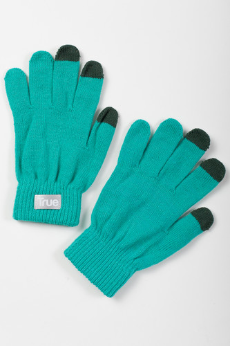 Перчатки TRUESPIN Touch Gloves FW19 Green фото 4