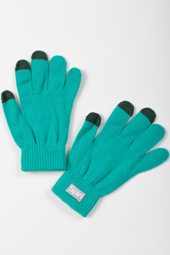 Перчатки TRUESPIN Touch Gloves FW19 Green фото 5