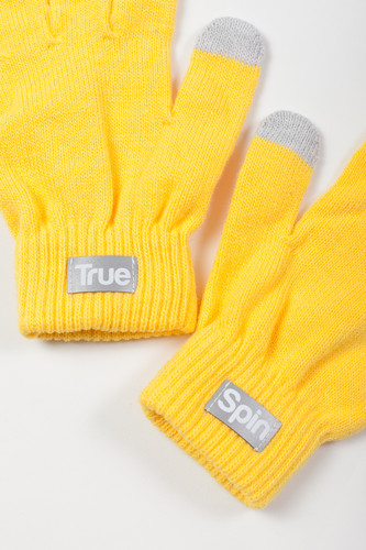 Перчатки TRUESPIN Touch Gloves FW19 Yellow фото 6