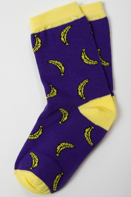 Носки ЗАПОРОЖЕЦ Банан детские Фиолетовый фото