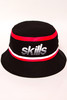 Панама SKILLS Stripes Black/Red фото