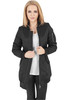 Куртка URBAN CLASSICS Ladies Long Bomber Jacket женская Black фото