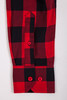 Рубашка URBAN CLASSICS Checked Flanell Shirt Black/Red фото 6
