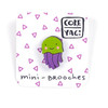 Значок COREYAGI Мини Медуза мини (салатовый) МИ-МЕ022 фото 3