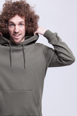 Толстовка URBAN CLASSICS Basic Sweat Hoody Olive фото