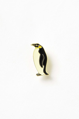 Значок PINPINPIN.IT Пингвин Разноцветный фото