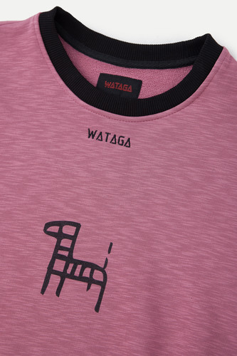 Свитшот WATAGA Doggy WSPB - 001 Розовый/Черный фото 11