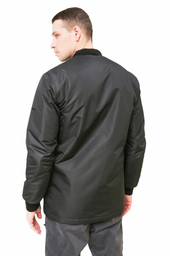 Куртка-Бомбер TRUESPIN удлиненный Черный фото 12