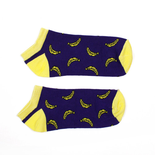 Носки ЗАПОРОЖЕЦ Банан короткие женские Фиолетовый фото 3