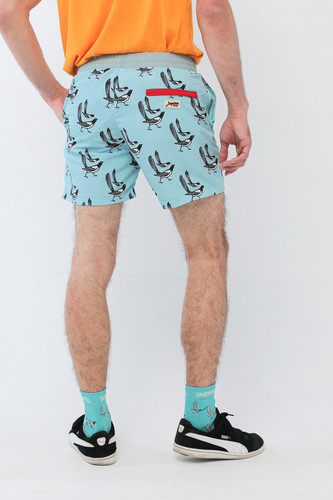 Шорты ЗАПОРОЖЕЦ Сороки Light Blue фото 13