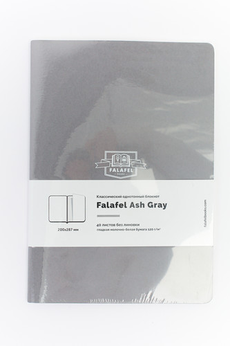 Блокнот FALAFEL BOOKS A4 Ash Gray фото 3