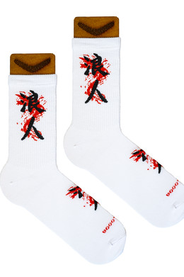 Носки BOOOMERANGS Ронин Белый