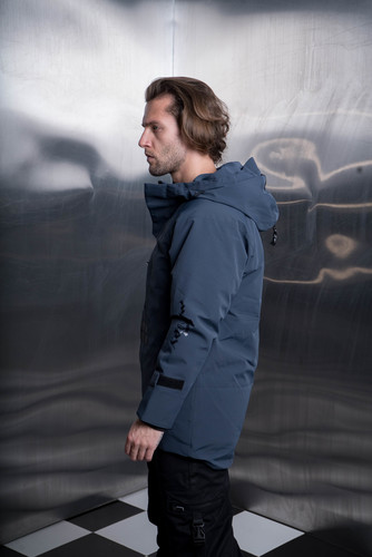 Куртка YT 6672 Серо-Синий фото 10