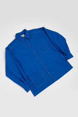 Рубашка LEON HARKER Unisex Синий фото