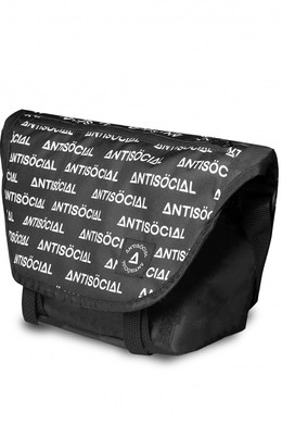 Сумка ANTISOCIAL City Bag Bar Logo Черный
