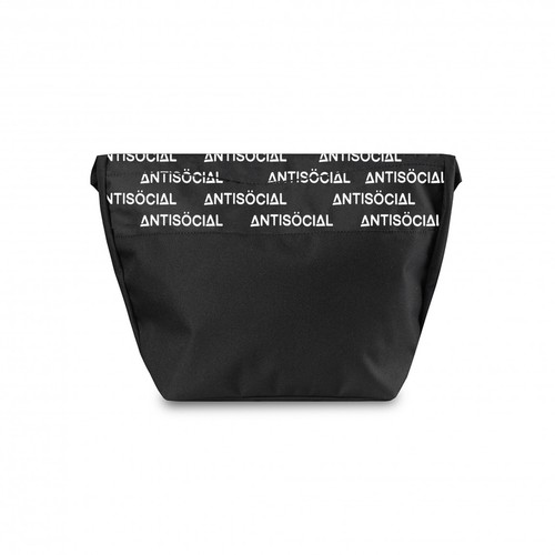 Сумка ANTISOCIAL City Bag Bar Logo Черный фото 9