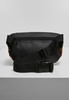Сумка MISTER TEE Flame Print Leather Imitation Hip Bag Black/Red фото 2