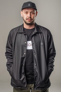 Куртка ANTISOCIAL Coach Jacket Черный фото 2