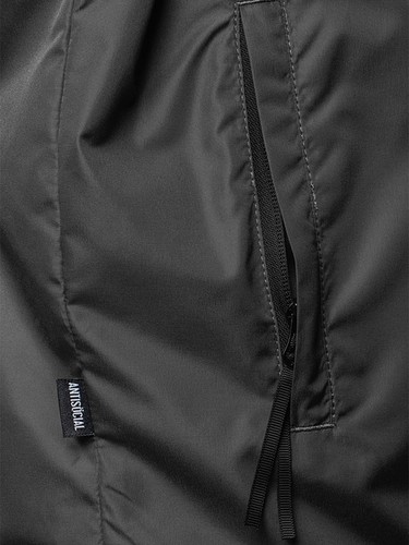 Куртка ANTISOCIAL Wind Jacket Черный фото 8
