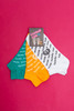 Набор носков СОК'С Просто Носок (короткие) Бирюзовый/Оранжевый/Белый фото 9