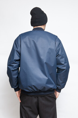 Куртка-Бомбер TRUESPIN Loose Fit FW22 Темно-Синий фото 12