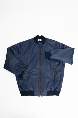 Куртка-Бомбер TRUESPIN Loose Fit FW22 Темно-Синий фото 13