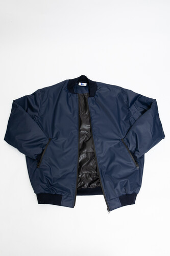 Куртка-Бомбер TRUESPIN Loose Fit FW22 Темно-Синий фото 15