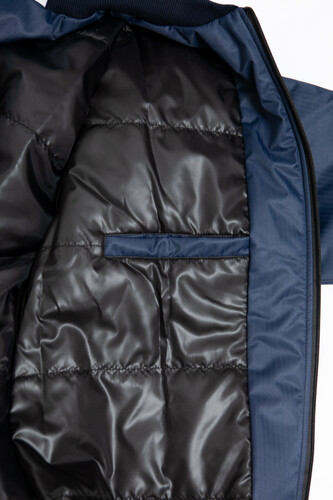 Куртка-Бомбер TRUESPIN Loose Fit FW22 Темно-Синий фото 17