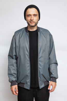 Куртка-Бомбер TRUESPIN Loose Fit 2 Серый фото