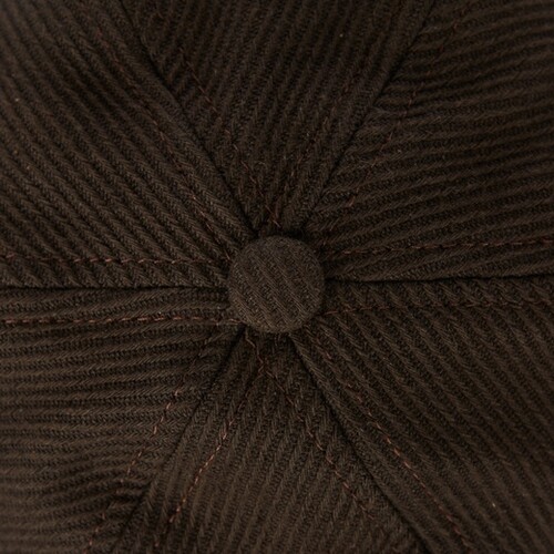 Панама ЯКОРЬ МПА Каска '22 коричневая винтаж диагональ Коричневый фото 6
