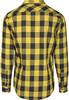 Рубашка URBAN CLASSICS Checked Flanell Shirt Black/Honey фото 5