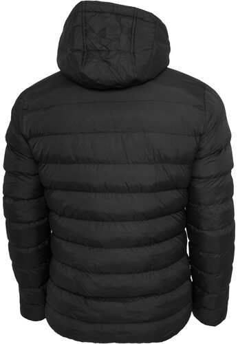 Куртка URBAN CLASSICS Basic Bubble Jacket FW22 Black/Black/Black фото 14