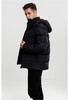 Куртка URBAN CLASSICS Hooded Puffer Jacket Black фото 2