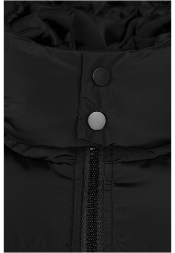Куртка URBAN CLASSICS Hooded Puffer Jacket Black фото 13