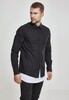 Рубашка URBAN CLASSICS Checked Flanell Shirt Black/Black фото