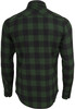 Рубашка URBAN CLASSICS Checked Flanell Shirt Black/Forest фото 5