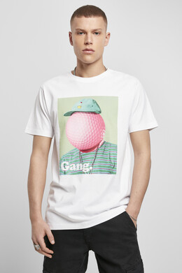 Футболка MISTER TEE Golf Gang Tee White фото