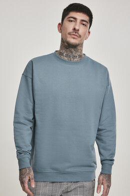 Толстовка URBAN CLASSICS Sweat Crewneck Dusty Blue фото