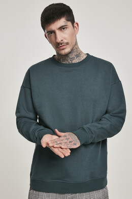 Толстовка URBAN CLASSICS Sweat Crewneck Bottle Green фото